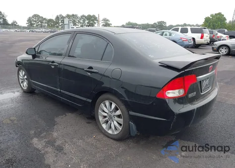 2010 Honda Civic Ex-L from USA, damaged, VIN 19XFA1F99AE000249